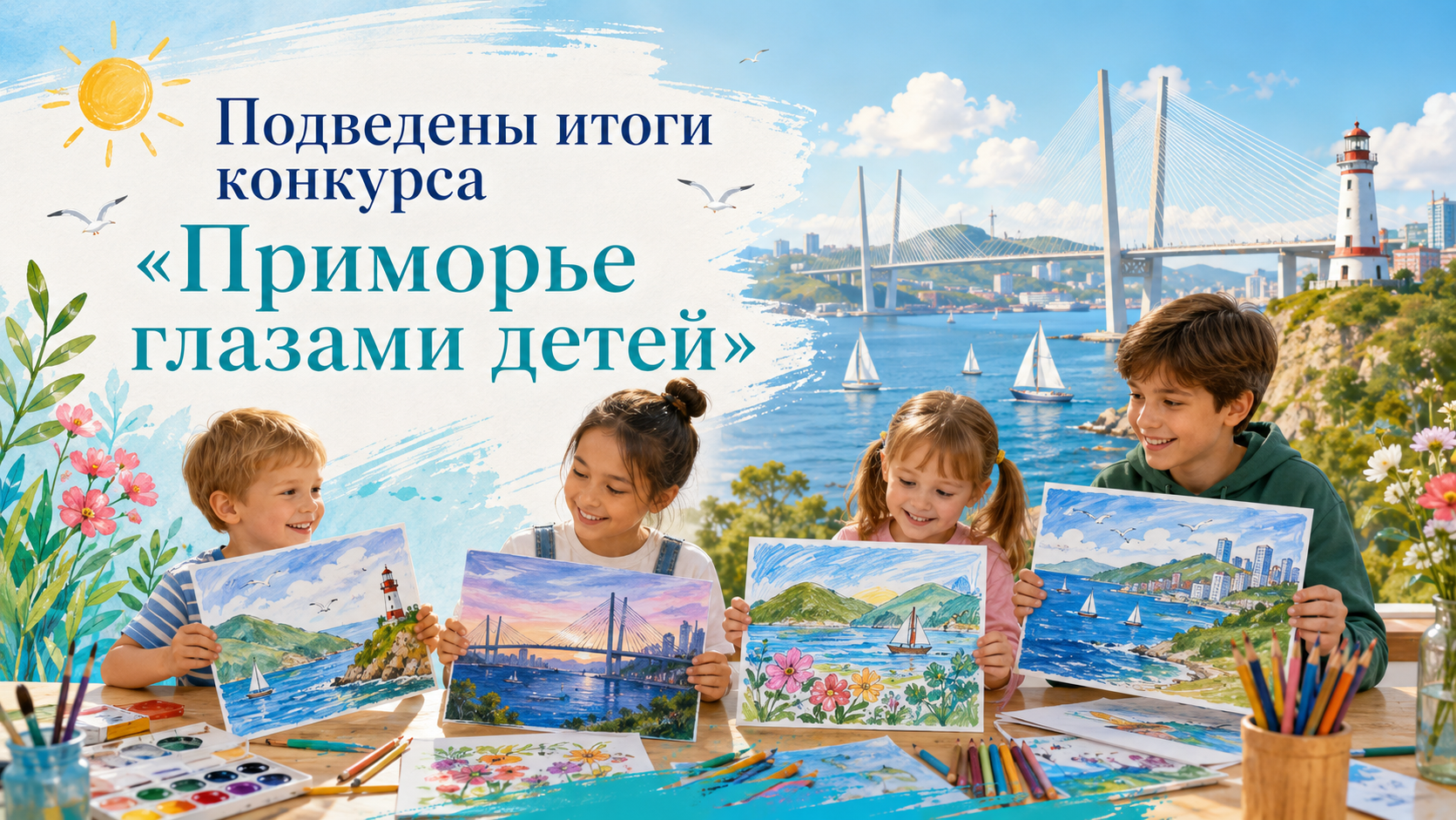 Подведены итоги конкурса "Приморье глазами детей"