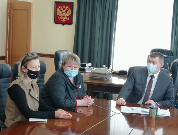 Встреча при главе Надеждинского муниципального района 